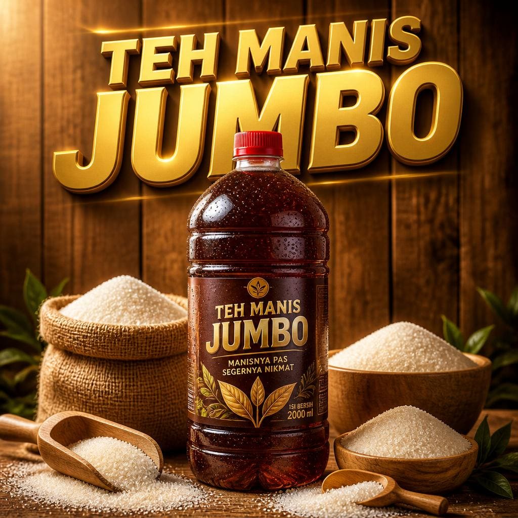 Teh Manis Jumbo khas Waroeng Steak & Shake